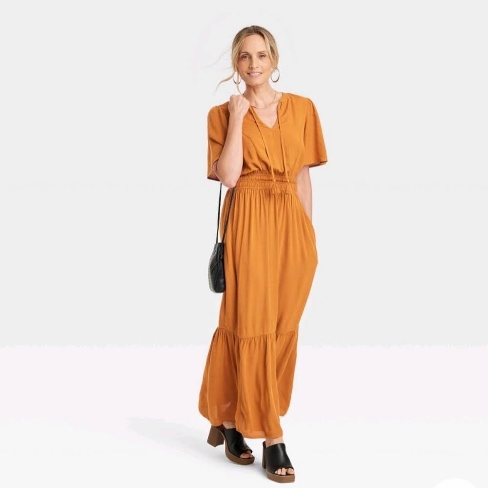 Target, Knox Rose Flutter Sleeve A-Line Dress 2X